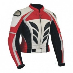 chaqueta en piel mujer motera/Chaquetas de moto
