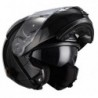 Casco de moto Modular negro mate NZI