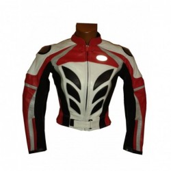 chaqueta en piel mujer motera/Chaquetas de moto