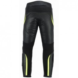 Pantalones motero ECONOMICO,en piel y Titanio